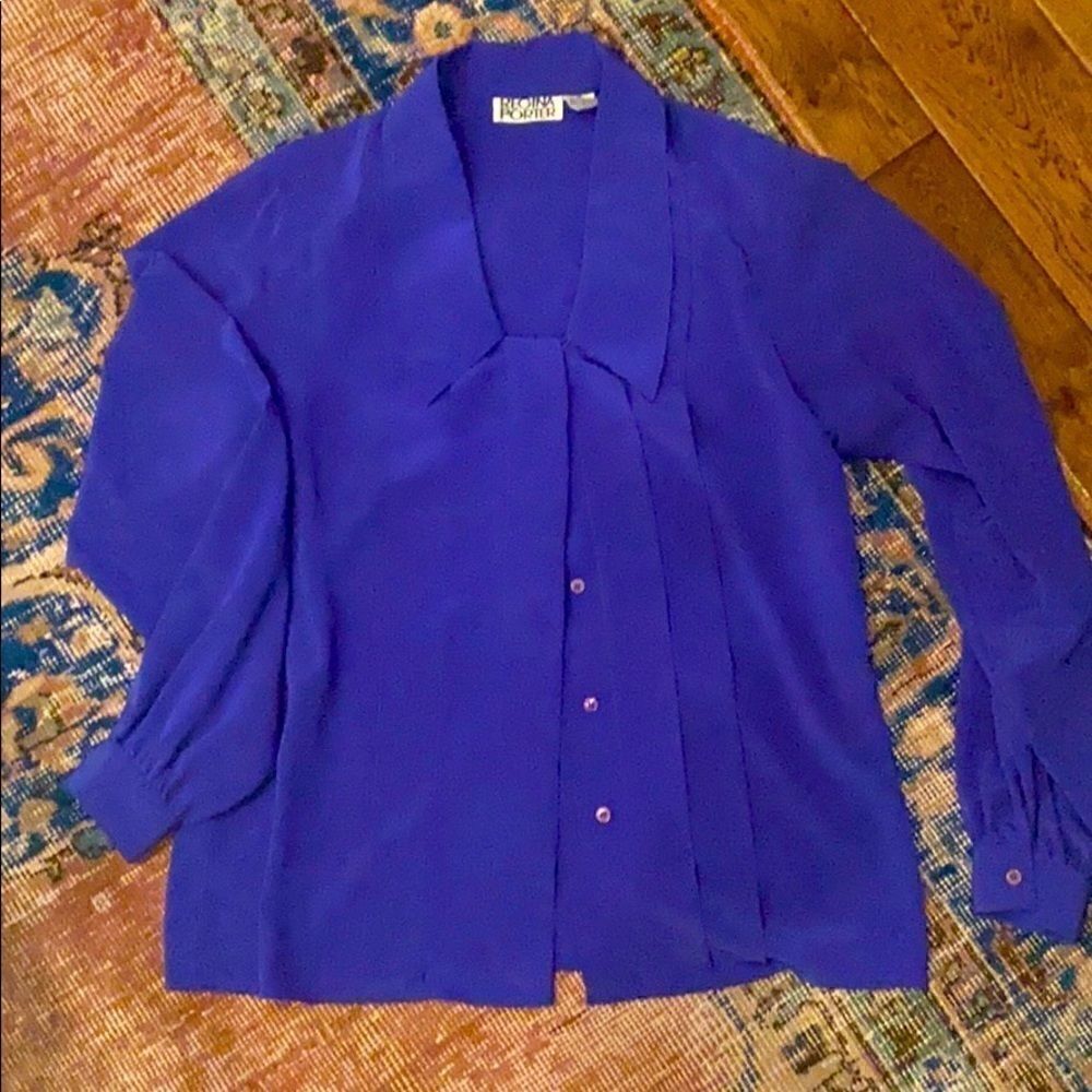 Regina Porter Purple Vintage Top